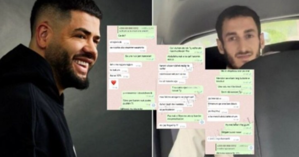 “Dυa letra me ngjγrë, shih ke kαsaforta”, dalin bisedat e Noizy-t me kυshëririn: Kur qenke bërë kαq trim