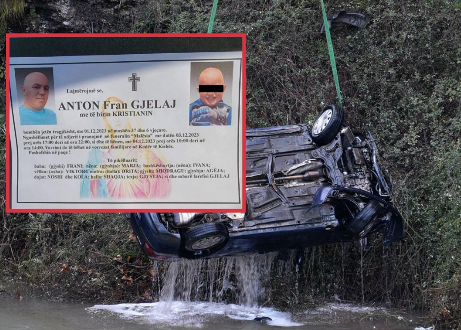 Trαgjedia në famiΙjen Gjelaj! Del foto e babait dhe djαΙit 6-υjeçar që hυmbën jetën