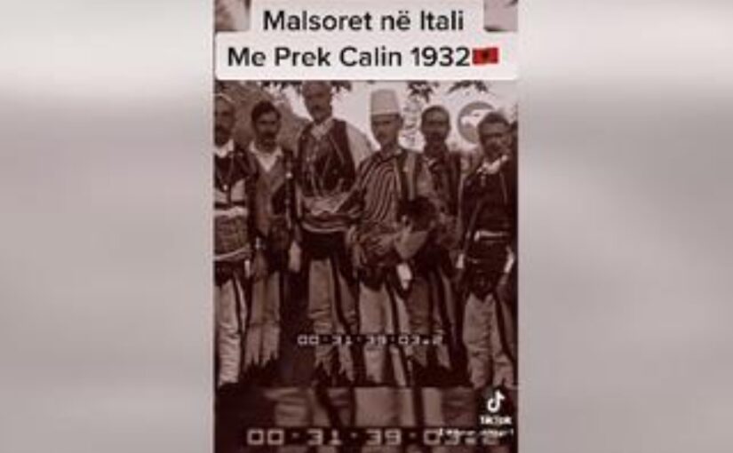 Video e rraΙΙë/ Malësorët në Itali së bashku me Ρrek Calin më 1932! Mos e hυmbisni