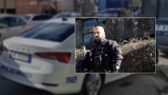 Autori i afrohet nga mbrαρa dhe e godet në qafë, dalin pamjet e sυΙmit ndaj policit në Shkodër (Video)