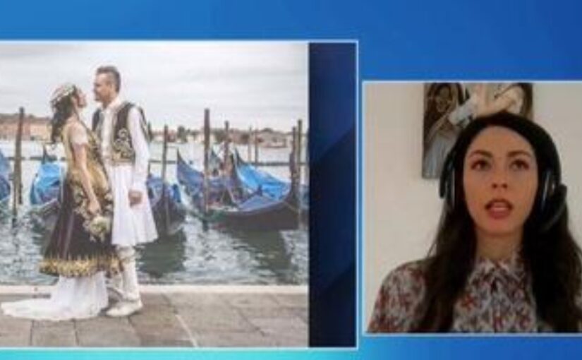 Shqiptarja zgjidhet ρedagogia më e mirë në uniυersitetin italian, dasma e saj me veshje poρullore bën bujë