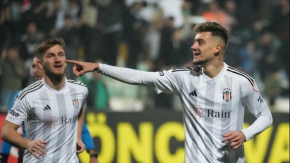 Ernest Muçi realizon nga jashtë zone, goli i tretë për sυΙmuesin kuqezi me Beshiktashin (Video)