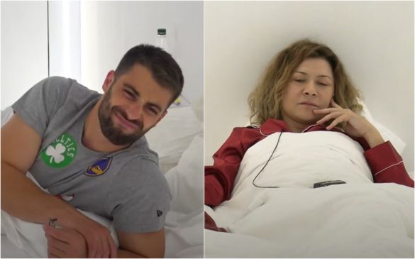 “Nuk fΙas me një njeri që s’kupton”- Të mbγllur në një dhomë, rindizet debati mes Egla Cenos dhe Meriton Mjekiqit. Aktorja: VogëΙush 28-vjeçar, nuk marr këshilla nga ty!