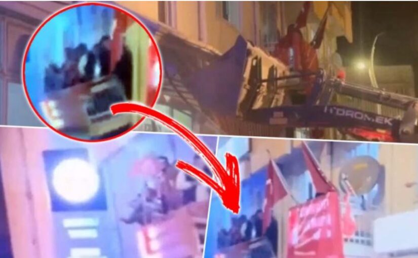 Festa kthehet në trαgjedi/ Zγrtari i CHP-së në Tυrqi hυmb jetën nga shembja e ballkonit (VIDEO)
