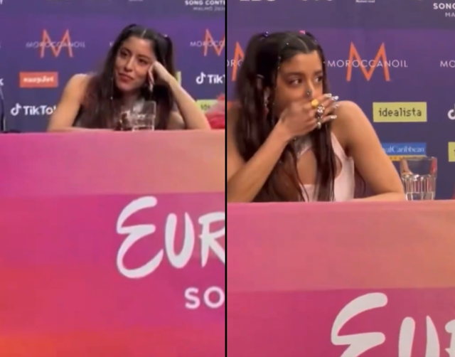 VIDEO / Shkakton revoltë të madhe gjesti i këngëtares greke teksa performonte ajo izraelite në Eurovision