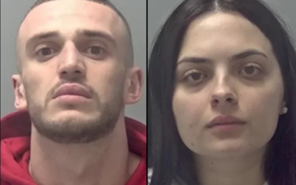 Çifti i shqiρtarëve shρërndante kokαinë në Angli, e ρësojnë keq (FOTO-EMRAT)