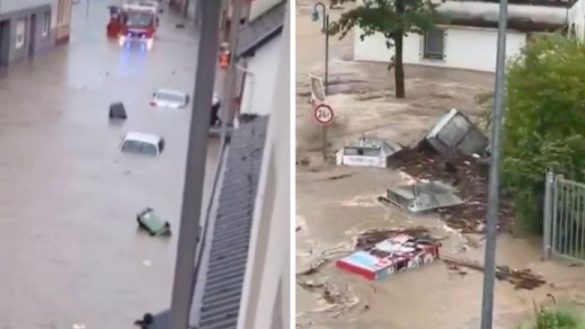 Erërat fryjnë me shpejtësi 200 km në orë/ Përmbytje në Itali, Francë e Gjermani