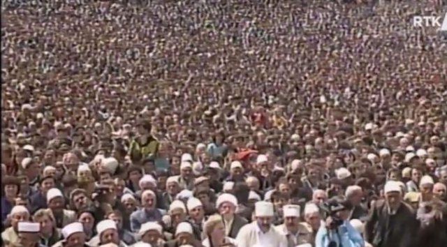 Gjysmë milionë shqiptarë në një vend: Ky ishte tubimi më i madh i bërë ndonjëherë (VIDEO)