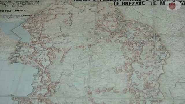 Për shumë vite ka qenë sekret/ Zbulohet për herë të parë harta e fortifikimit të Shqipërisë