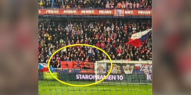 Skandali në Pragë/ Flamuri shqiptar me kokë poshtë dhe me kryq, Daku: Njoftova arbitrin, por…