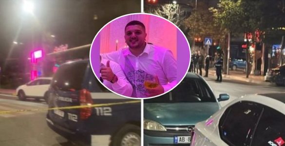 I afrohen paralel me “G-Class”-in, momenti kur ate ntatorët υ* asin Klaudio Prendin në Tiranë(Video)