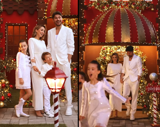 Kartolina e veçantë e urimit nga Alban Skënderaj dhe Miriam Cani për festat e fundvitit (VIDEO)