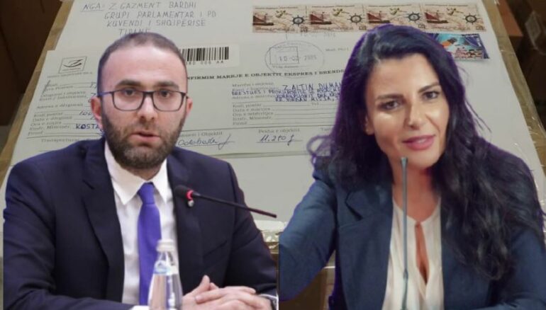 “Belinda Balluku = Korrupsion”/ Bardhi denoncim në SPAK: Kam dërguar 11.3 kg prova për korrupsionin e nr. 2 të qeverisë!