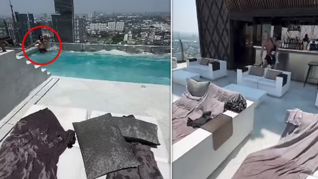 Tërmeti në Tajlandë, publikohet reagimi i turistit që ndodhej në çati të ndërtesës kur u shkund toka!