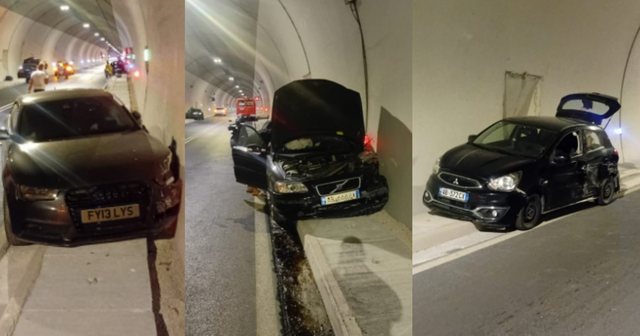 Aksidenti i trefishtë në Tunelin e Llogarasë/ Dalin PAMJET nga vendi i ngjarjes