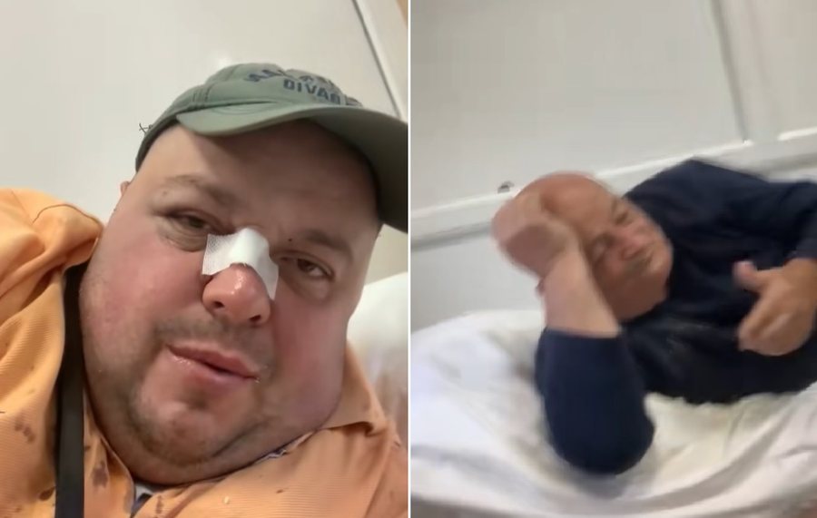 Genard Hajdini dhe babai i tij përfundojnë në spital, u rrahën me grushte në Tiranë