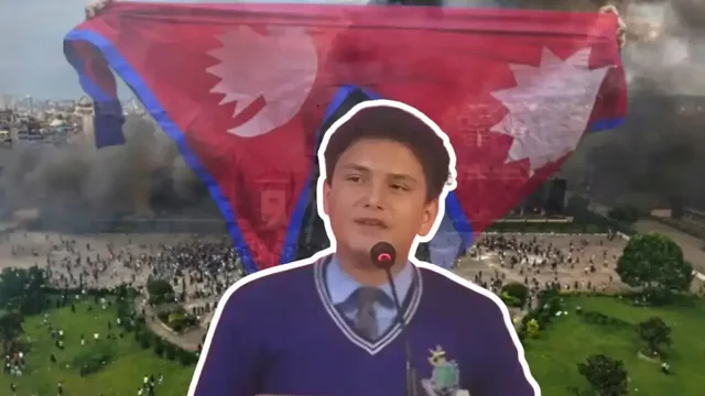 Zjarr, dh▪︎në dhe KA0S! Njihuni me 16-vjeçarin që po udhëheq protestat e Gen Z kundër korrupsionit në Nepal