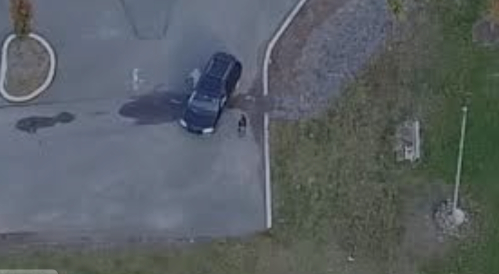 Rαsti më i υ eçantë në botë, duke fiΙmυar me dronë b.ύrri sh ikon g rυan që po ja dr idhte