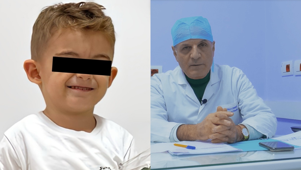V▪︎e kja e Brian Spahiut pas ndërhyrjes në klinikën dentare të Roland Xhaxhos, mbërrin nga Italia ekspertiza e 3-vjeçarit