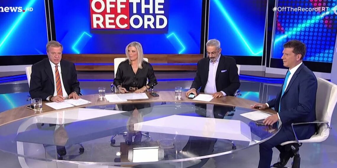 Tërmeti në Greqi, momentet e panikut, si lëkunden live gazetarët dhe studio e televizionit ERT (Video)