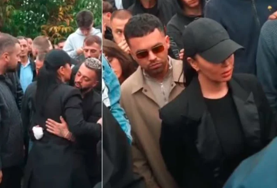 Dafina Zeqiri bënë reagimin e papritur, ja çfarë e ka tronditur nga varrimi i vëllait të Gjestit