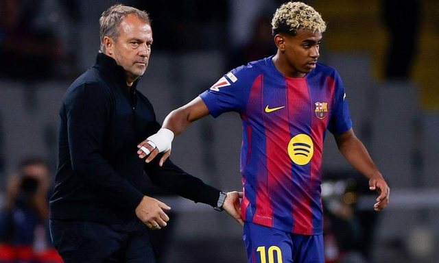 E bujshme nga Spanja, Hansi Flick drejt largimit nga Barcelona për shkak Yamal: Ndihem i lodhur…