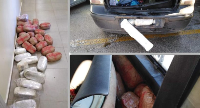 Çifti shqiptar kapet me 47 kg kanabis në Greqi