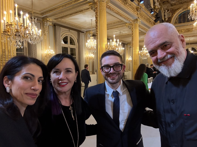 Vizita e Ramës në Paris, takim edhe me “vëllain” Alex Soros (FOTOT)