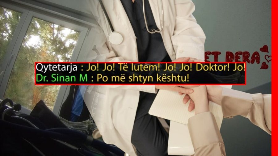 “Me praktikantet e bëmë t reshe, kam qejf të shkoj me ty”/ Skandal, mjeku në Tiranë i “fυt duart” pacientes