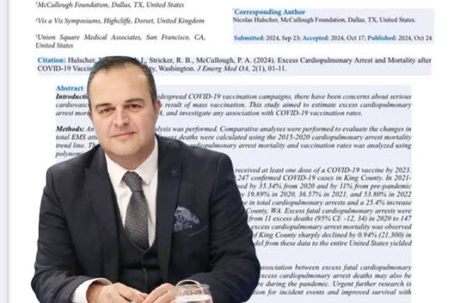 Pandemia C0VlD-l9/ Mjeku Edvin Prifti publikon STUDIMIN: Numri i lartë i vdekjeve ka ardhur si pasojë e υaksinave!