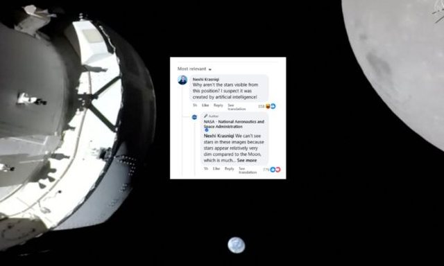 Komenti në ‘FB’ i shqiptarit për autenticitetin e pamjeve nga misioni Artemis II, ja si u përgjigj NASA!