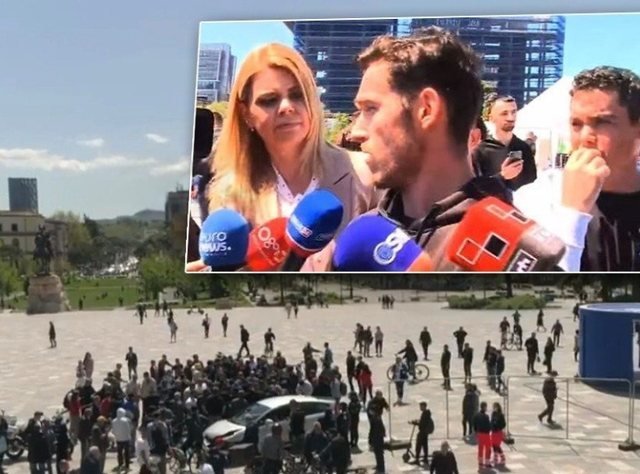 Ç’ndodhi në Sheshin “Skënderbej”, Iezhjani çan kangjellat me makinë, rrezikon jetën e qytetarëve